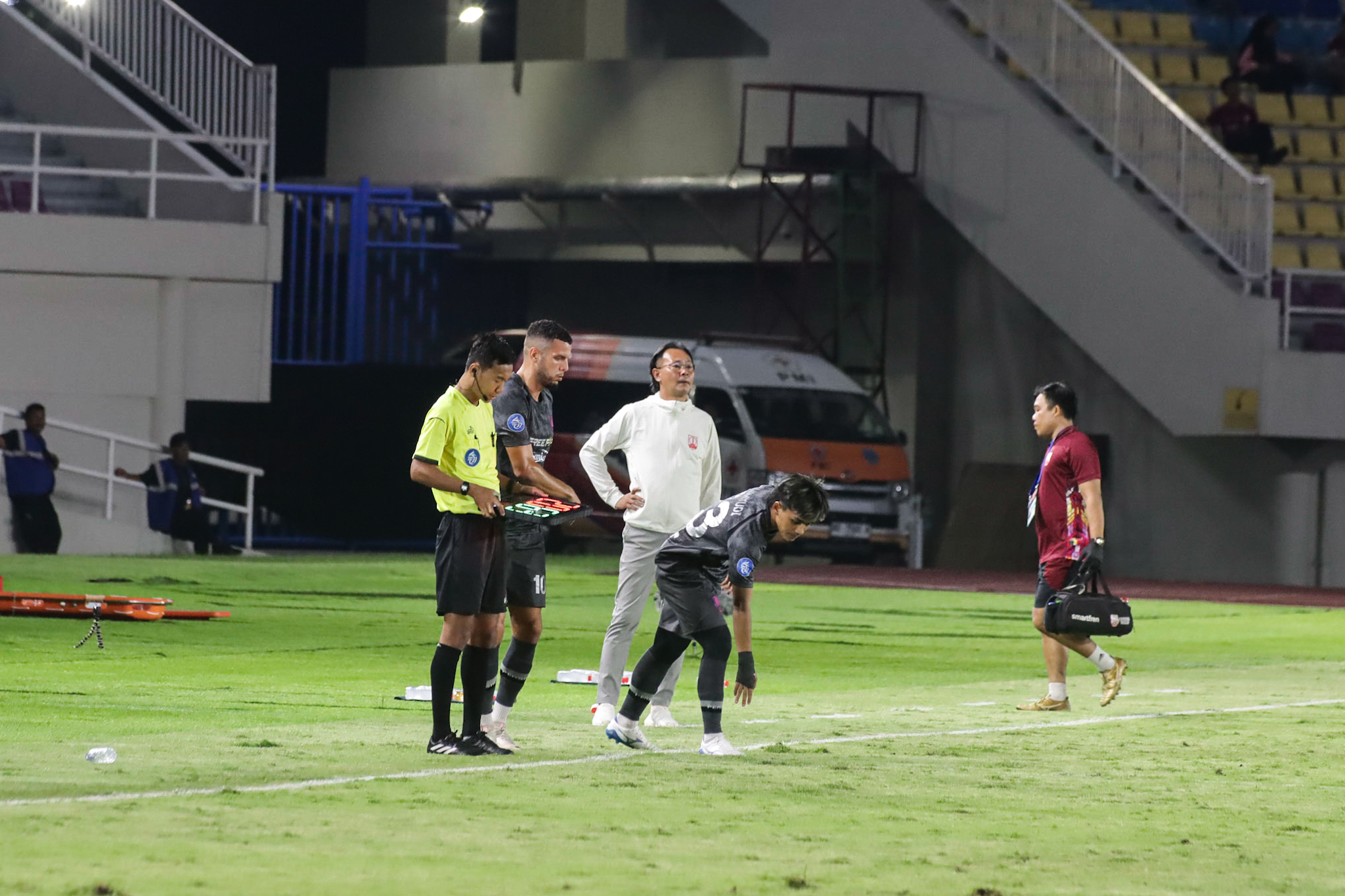 Head Coach Persis Solo Ong Kim Swee saat memimpin tim di Liga 1.