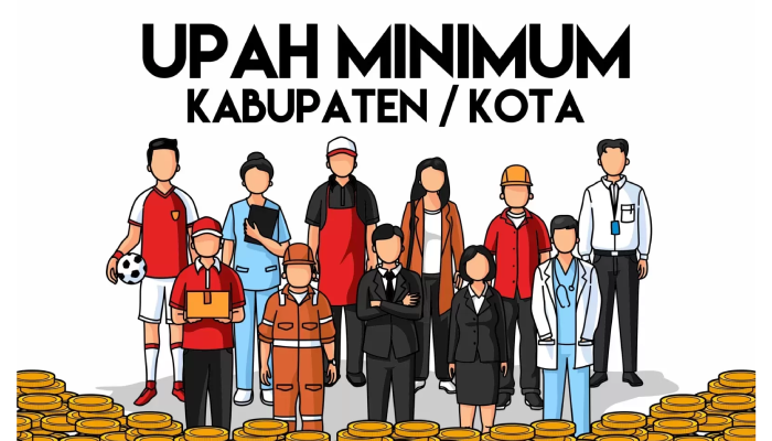 Ilustrasi upah minimum kabupaten/kota (UMK).