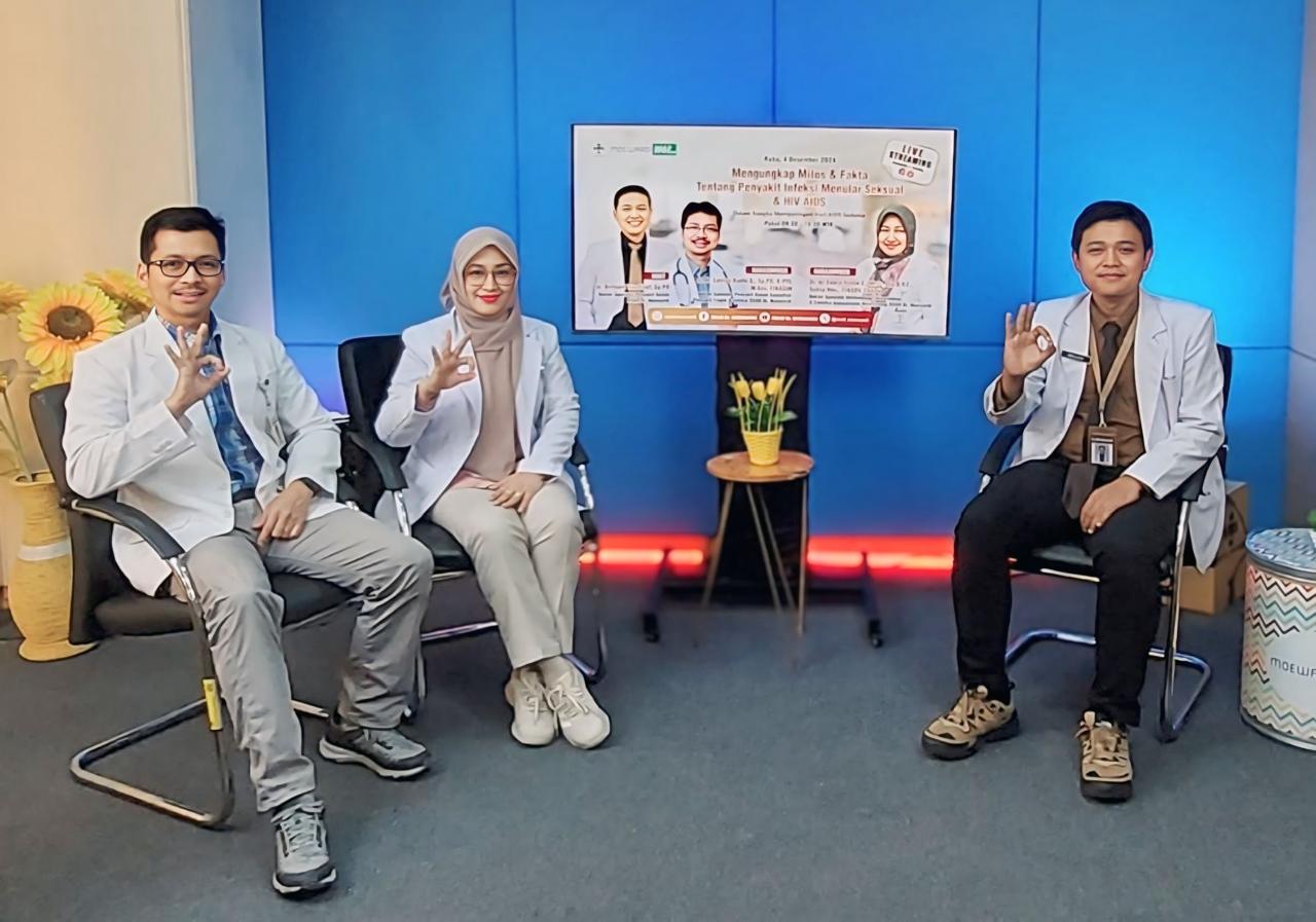PEMBAHASAN: RSUD Dr. Moewardi gelar podcast membahas soal edukasi mengenai IMS serta HIV/AIDS.