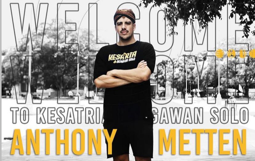 Anthony Metten resmi gabung Kesatria Bengawan Solo di IBL