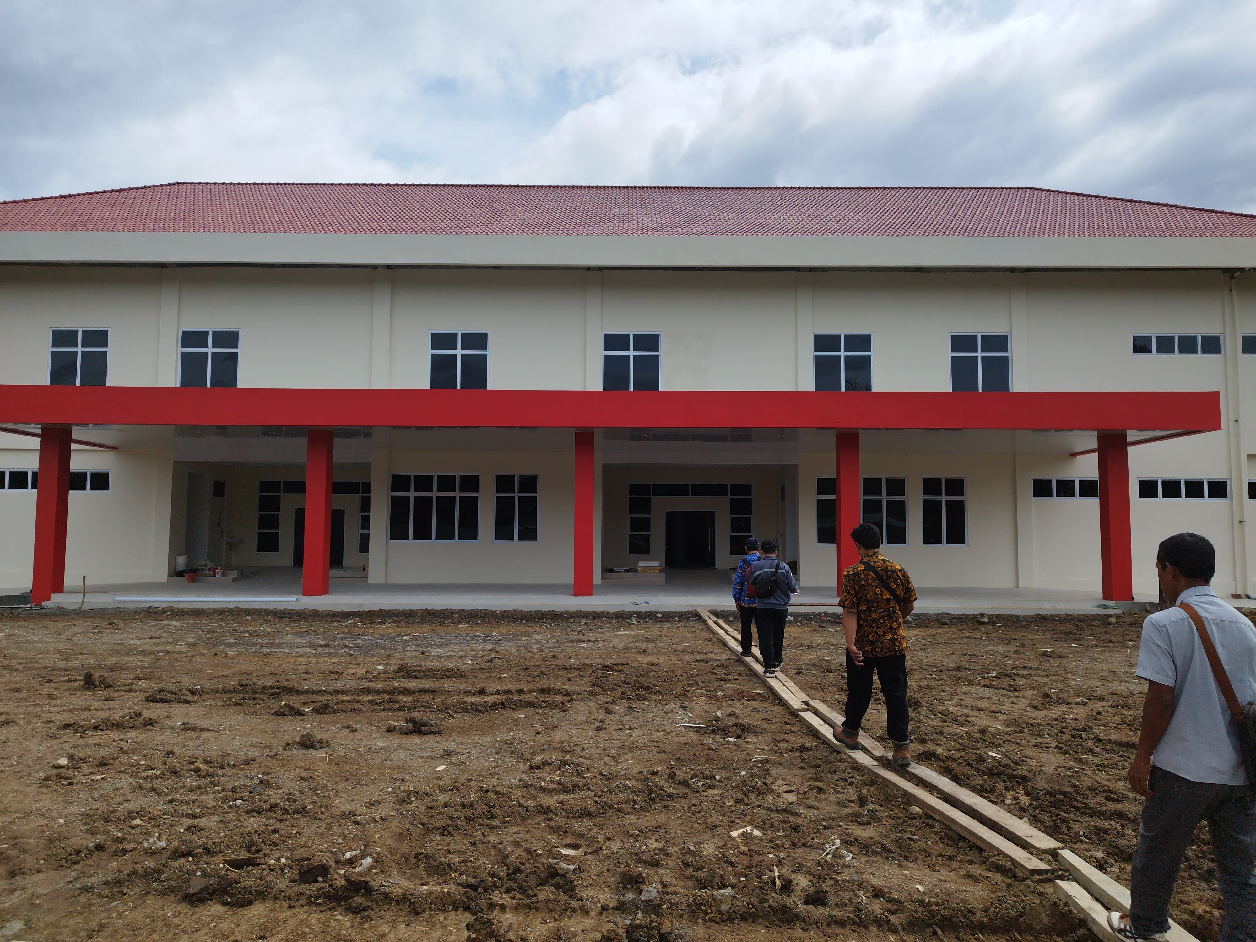 Kondisi terbaru Gedung RSUD Raden Mas Said di wilayah Kecamatan Purwantoro, Wonogiri.