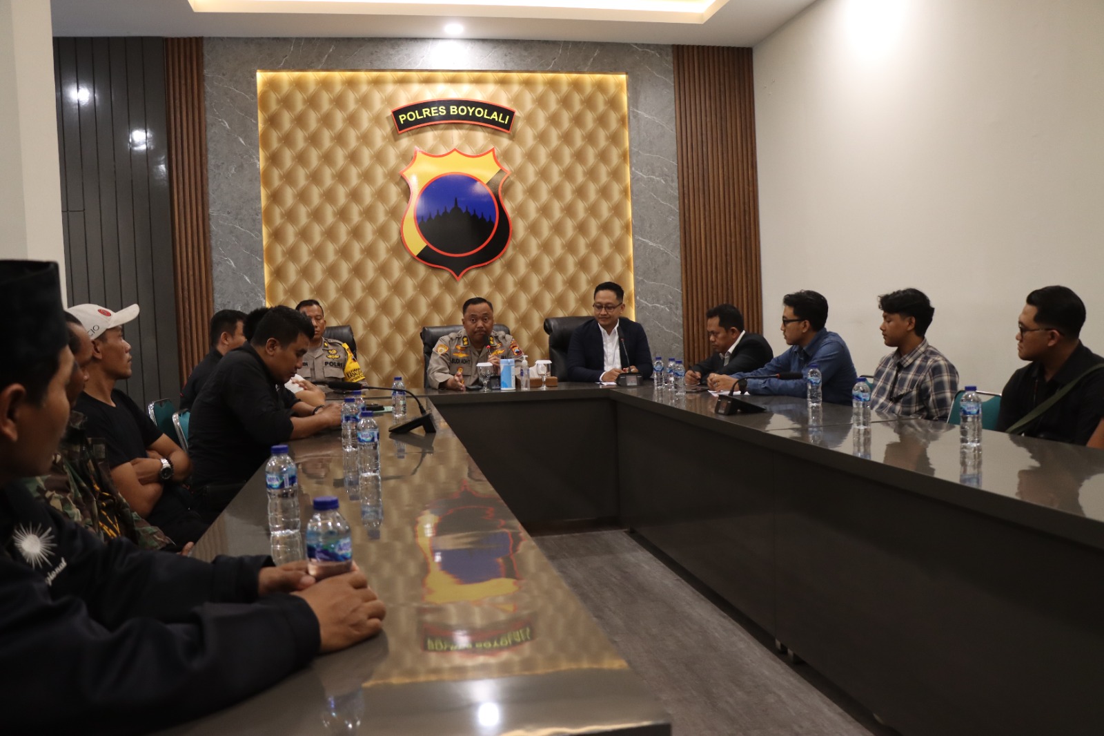 Lembaga Konsultasi dan Bantuan Hukum bersama pengurus ranting PSHT Kemusu melakukan audiensi dengan Polres Boyolali, Jumat (6/12/2024).