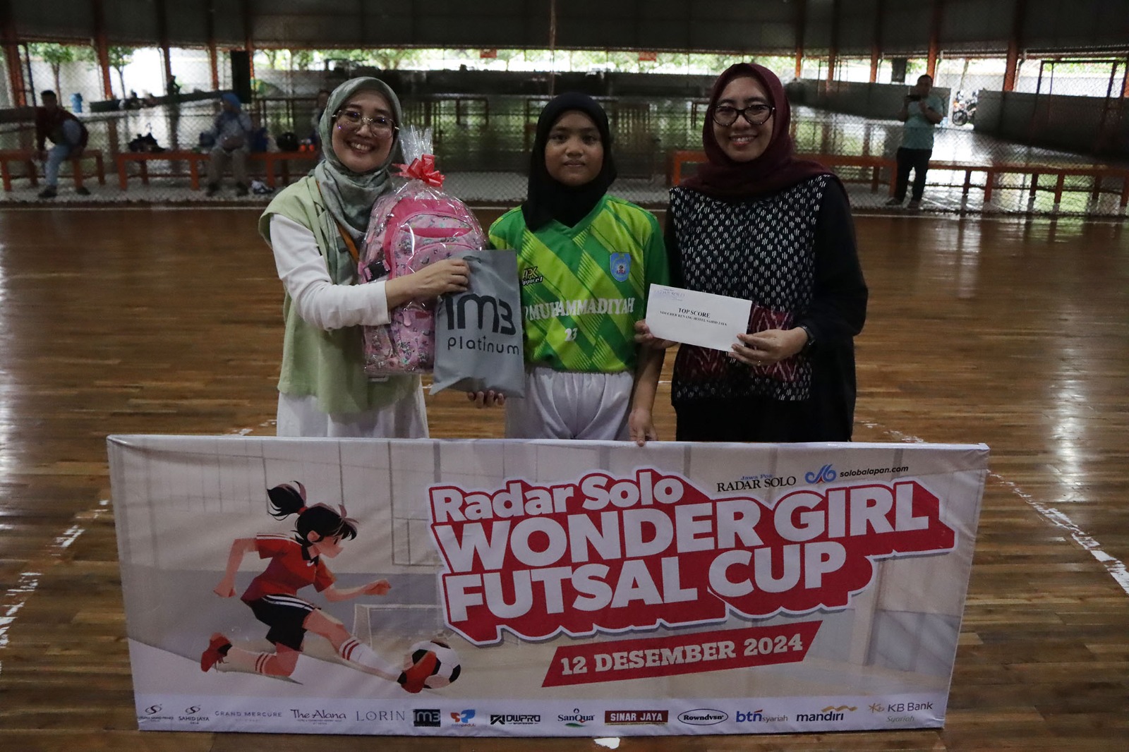 Najwa Ayu dari SD Muhammadiyah 23 Semanggi menjadi top scorer.
