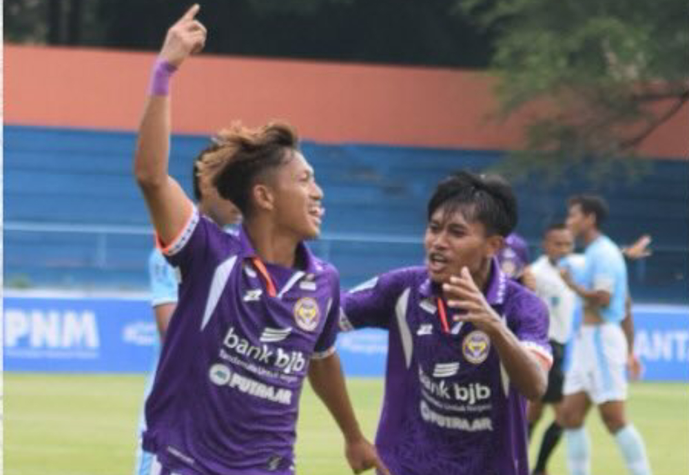 Laga PSGC Ciamis melawan Perserang Serang di ajang Liga 3 di Stadion UNS, Kota Solo (13/12/2024).