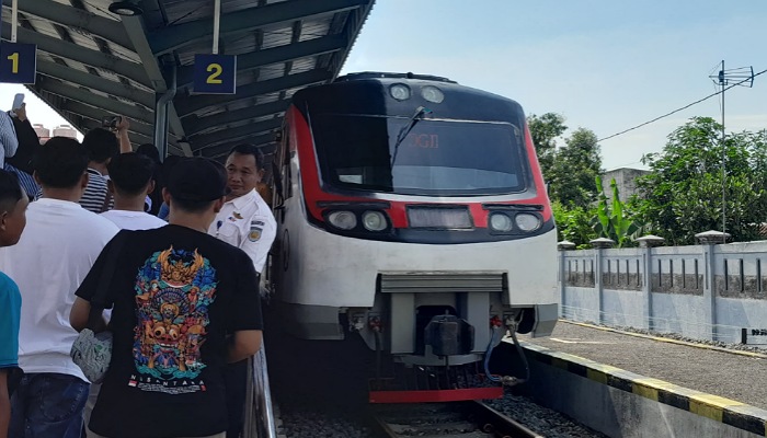 KA Batara Kresna jadi moda transportasi andalan masyarakat di kawasan Solo-Wonogiri.