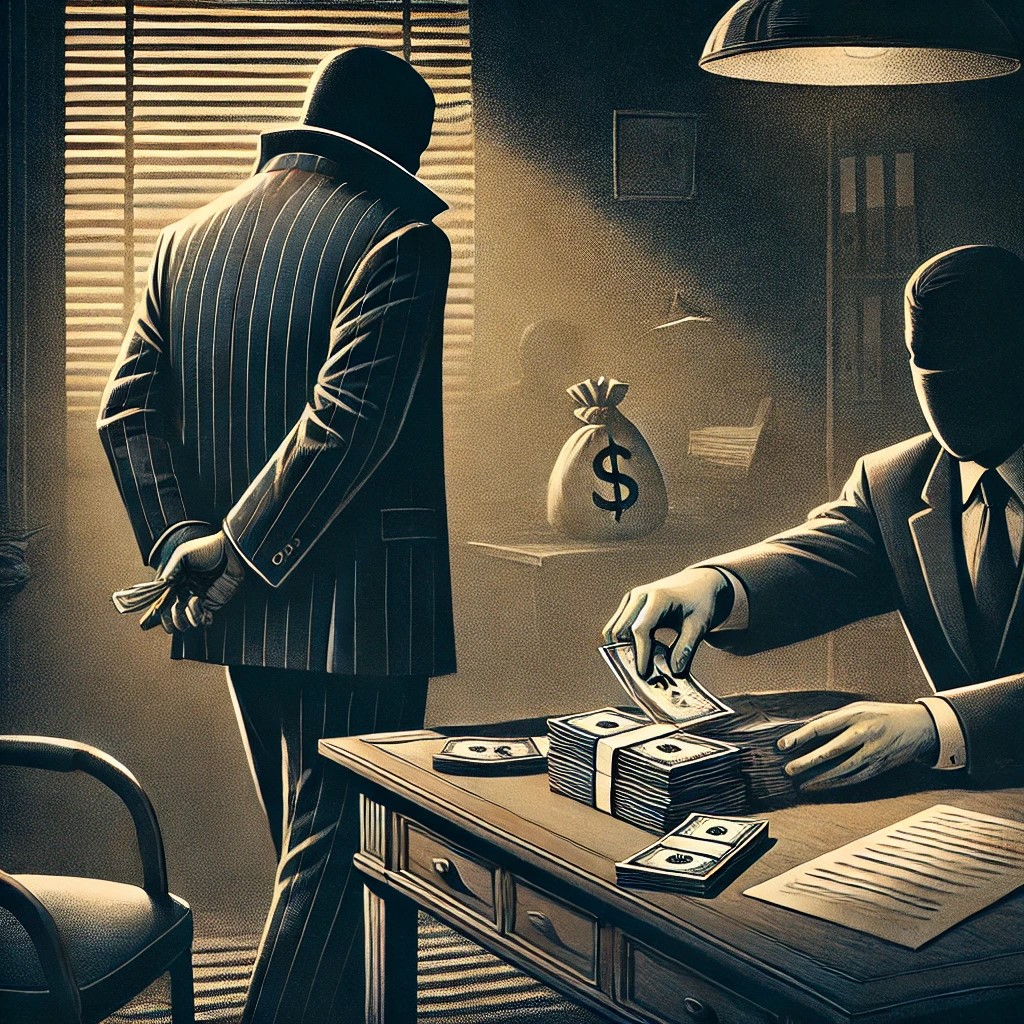 Ilustrasi korupsi