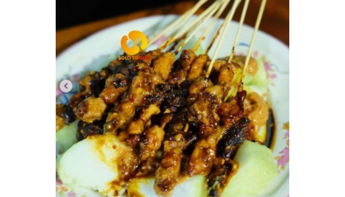 Sate kelinci Tawangmangu.