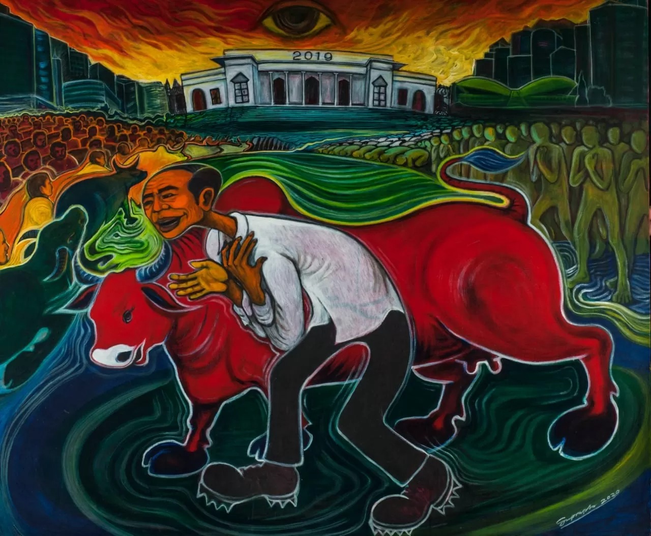 5 Lukisan Karya Yos Suprapto yang Ditolak. ().