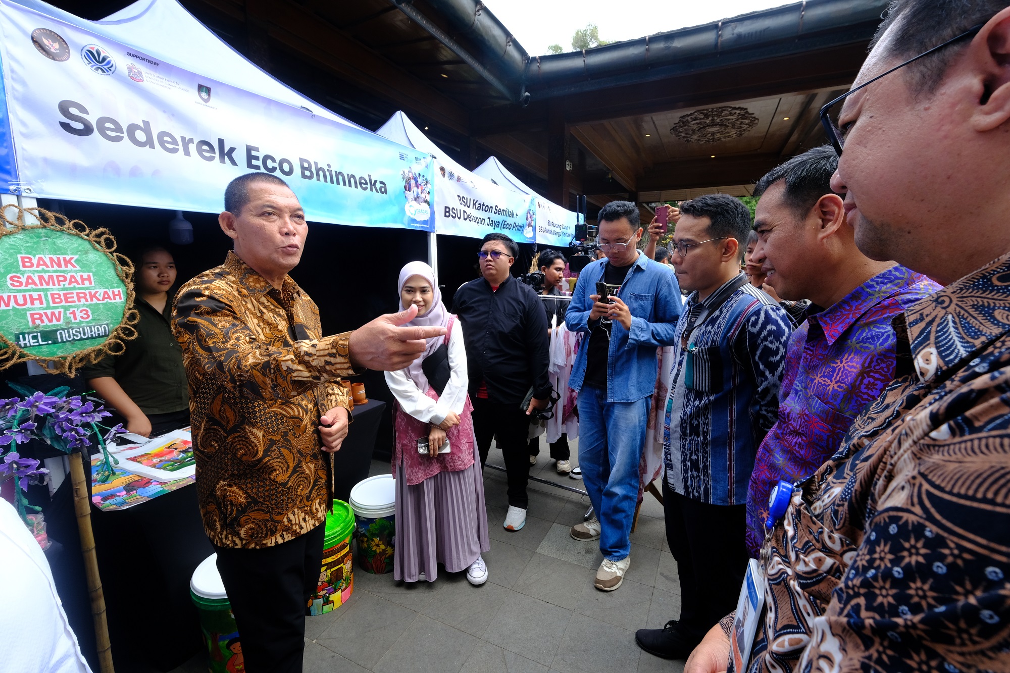 Wali Kota Solo Teguh Prakosa dorong gerakan pengelolaan sampah. (Humas Pemkot Solo)