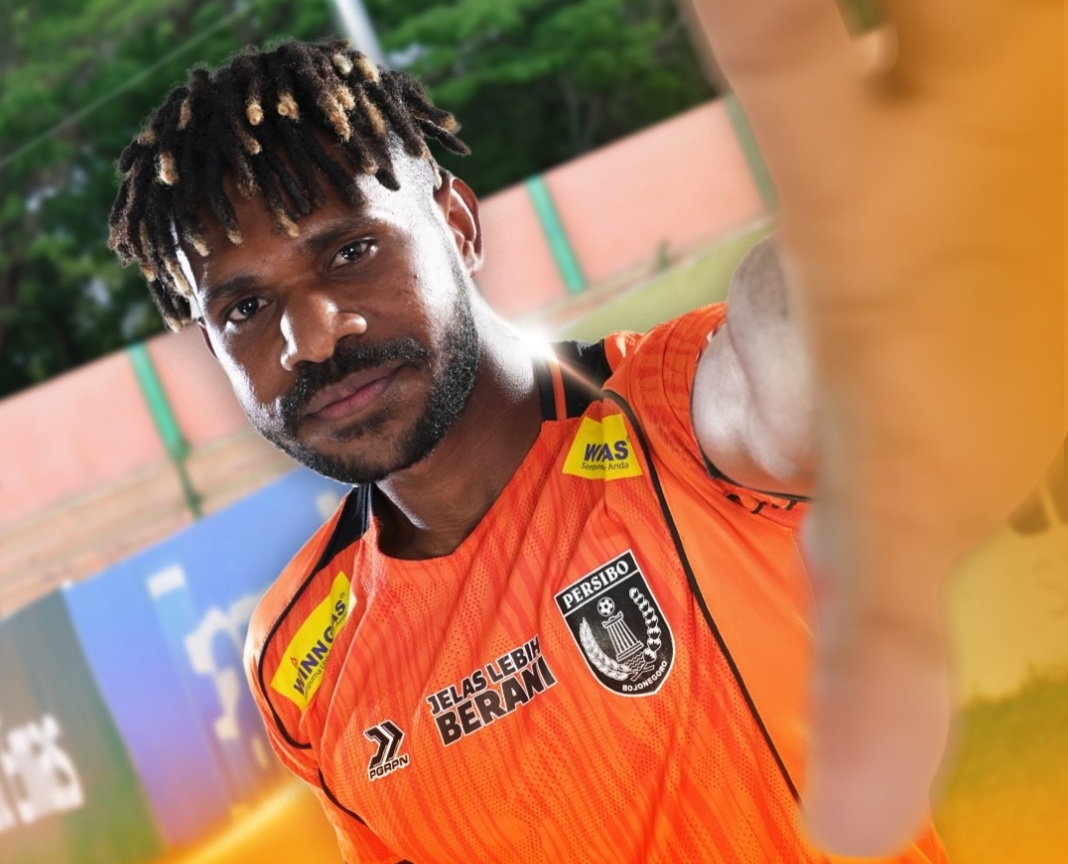 Barnabas Sobor resmi gabung Persibo Bojonegoro di pertengahan Liga 2 2024/2025.