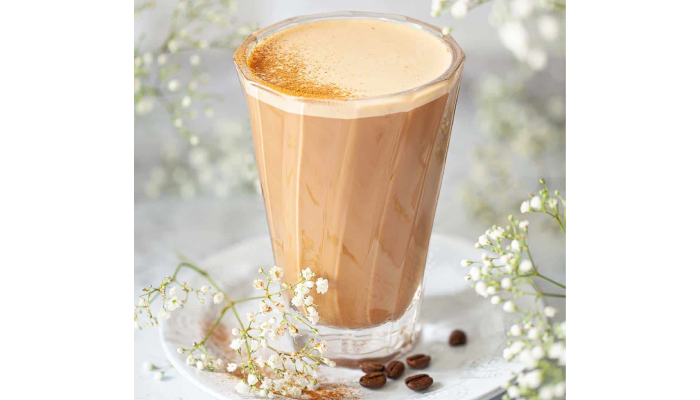 Oat milk coffe.