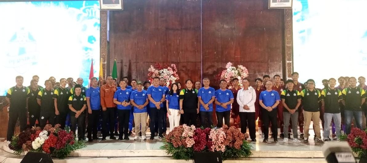 Launching skuad Persika Karanganyar untuk terjun di Liga 4 2024/2025 Jateng musim ini.