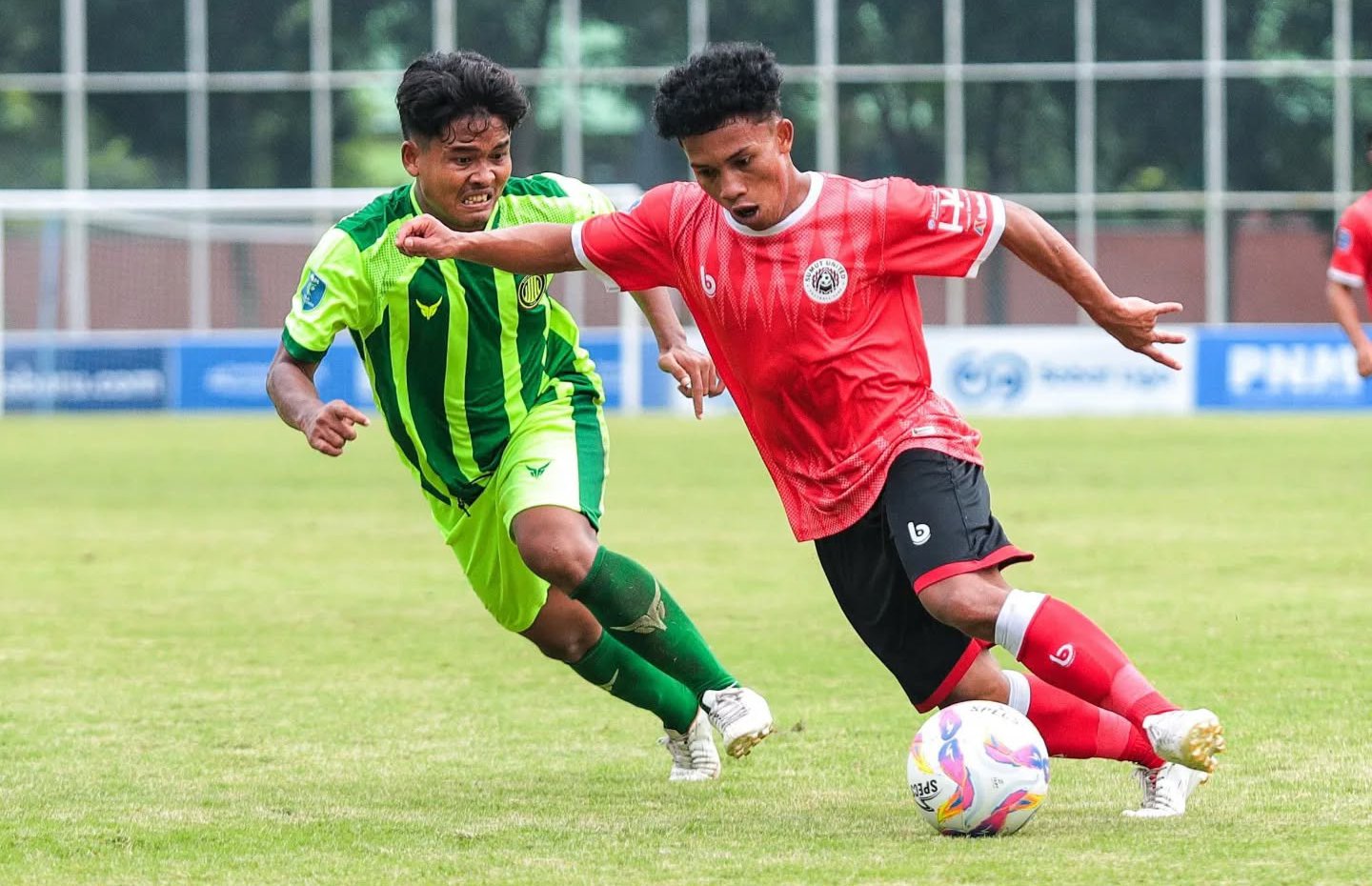 Laga Sumut united vs Persipasi di Stadion UNS, Kamis sore (2/1/2025).