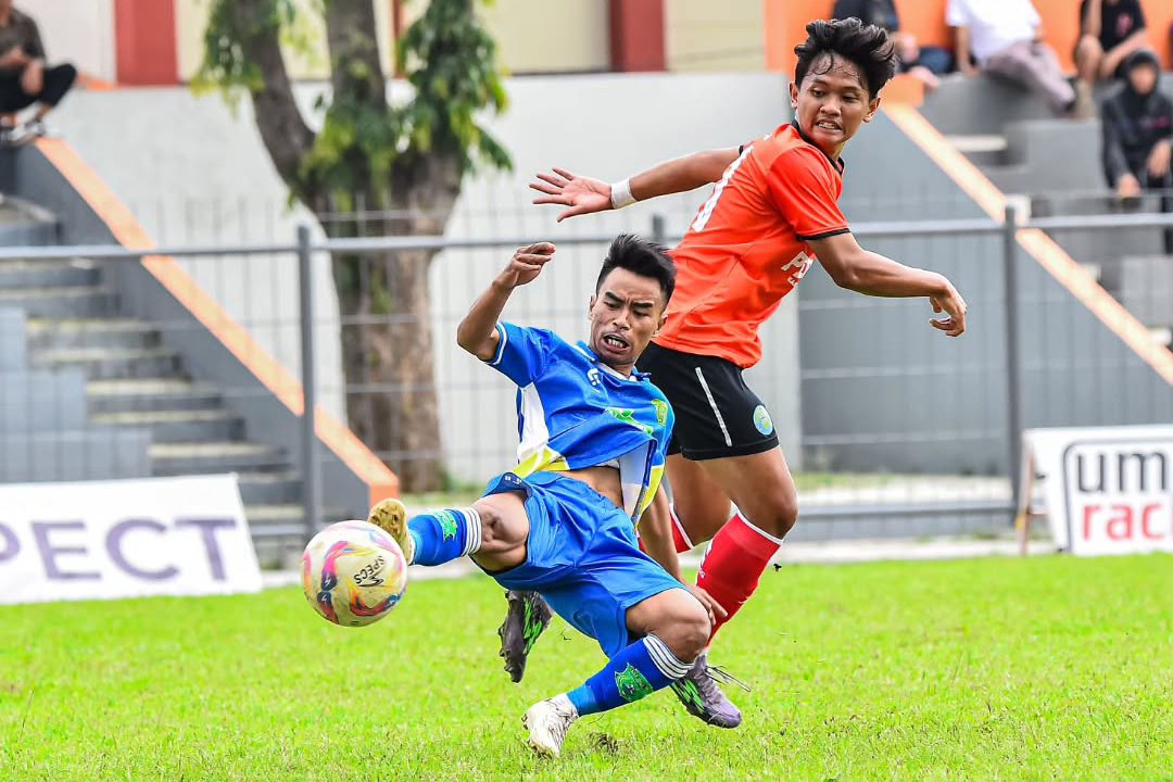 Laga Pesik Kuningan melawan Persitas Tasikmalaya di Stadion Mashud Kuningan (8/1/2025)