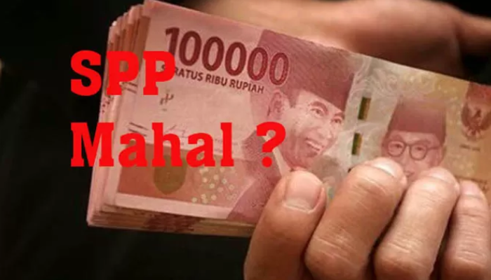 Ilustrasi uang SPP.