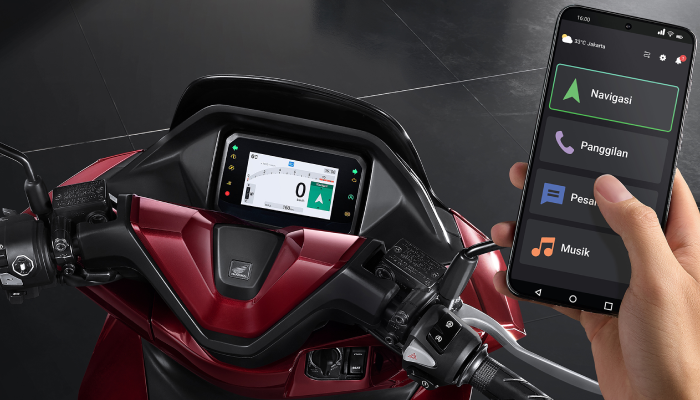 Honda RoadSync jadi solusi bagi pengendara sepeda motor untuk tetap terhubung dengan informasi dan hiburan tanpa bahayakan keselamatan.