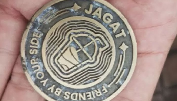 Permainan berburu harta karun digital Koin Jagat.