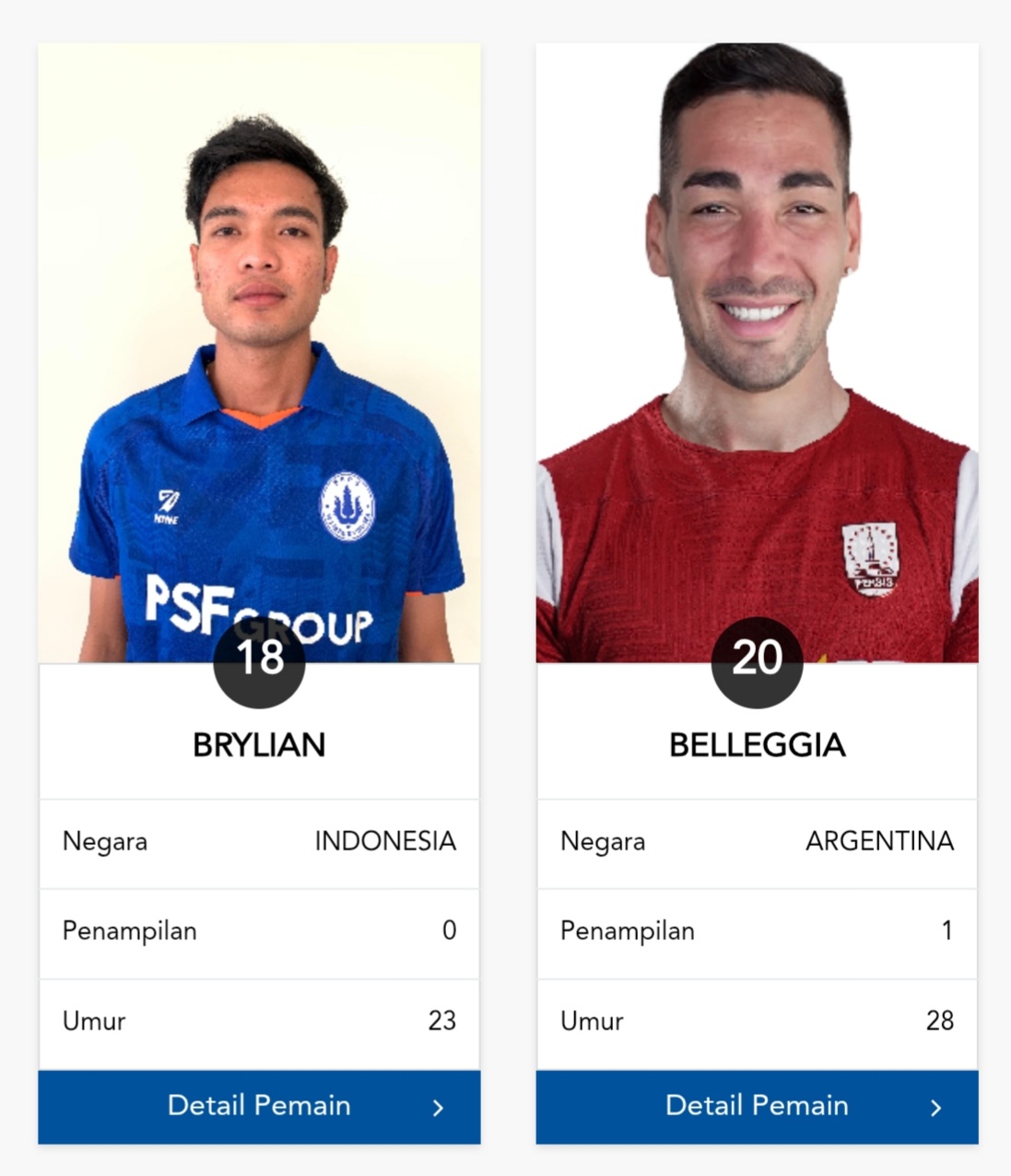 Brylian Aldama dan Belleggia resmi gabung Persis Solo di bursa transfer Liga 1 2024/2025.