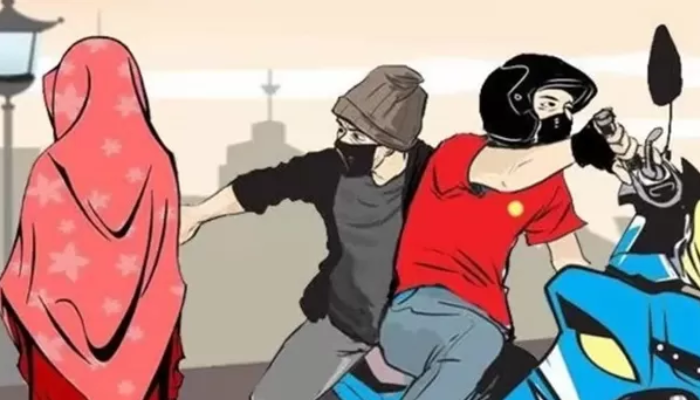Ilustrasi pembegalan.