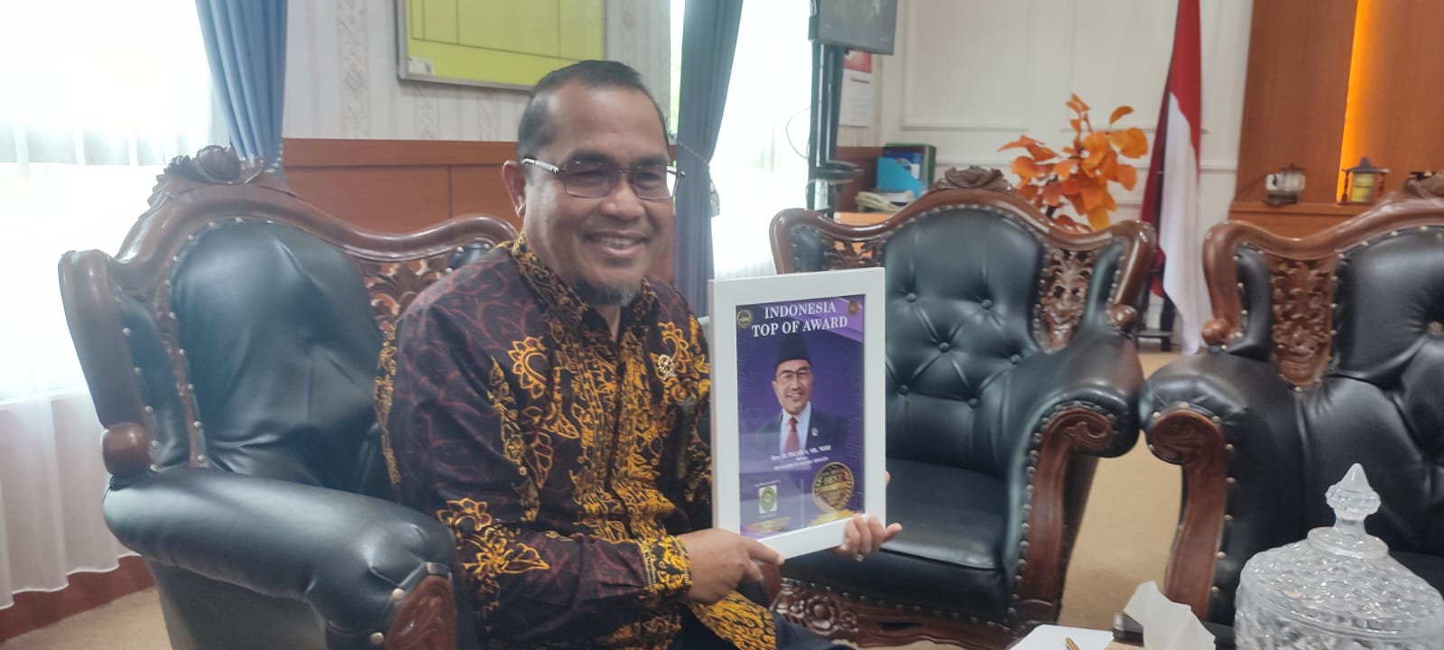 Ketua Pengadilan Agama Sragen Palatua Lubis. (Ahmad Khairudin/Radar Solo)