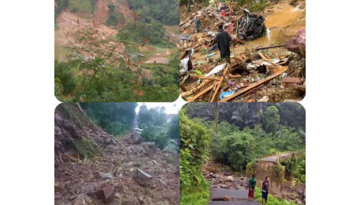 Bencana longsor yang terjadi Kecamatan Petungkriyono, Kabupaten Pekalongan menewaskan belasan korban.
