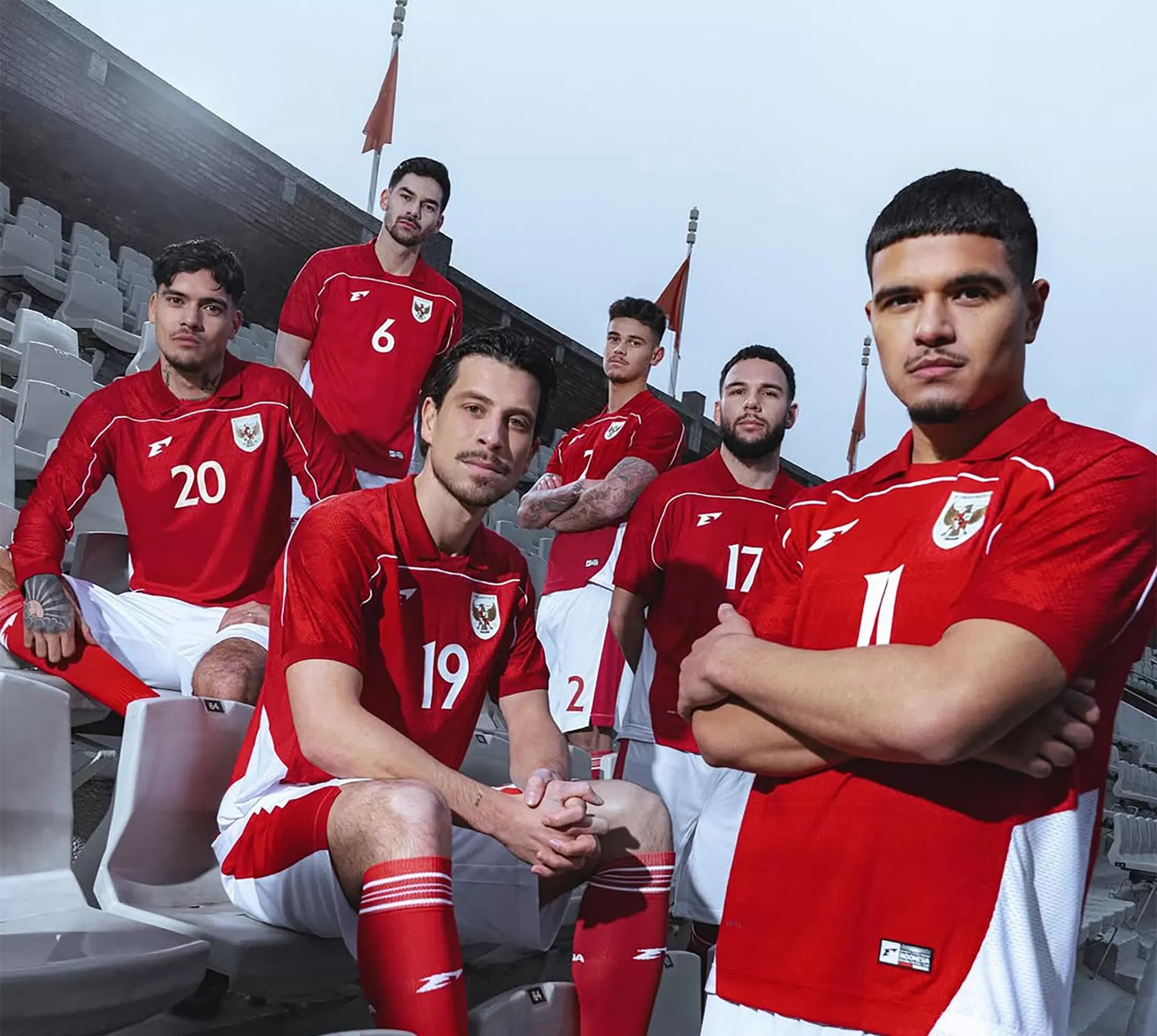 Erspo meluncurkan jersey baru Timnas Indonesia dengan corak dan motif ke-Indonesia-an yang sangat kental.