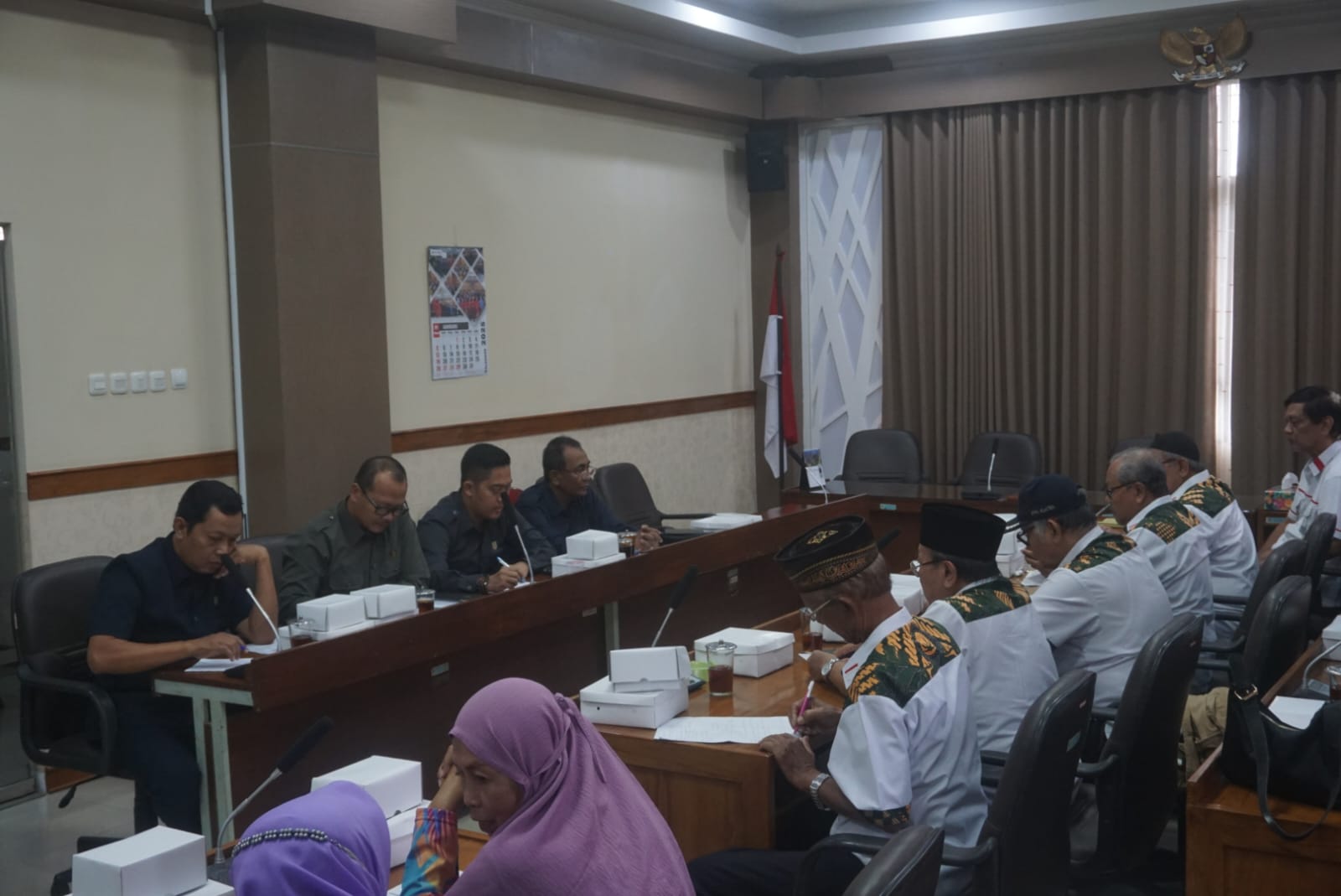 Komisi IV DPRD Klaten menerima audensi IPPK Klaten di Ruang Pertemuan Lantai 2 DPRD Klaten.&nbsp;