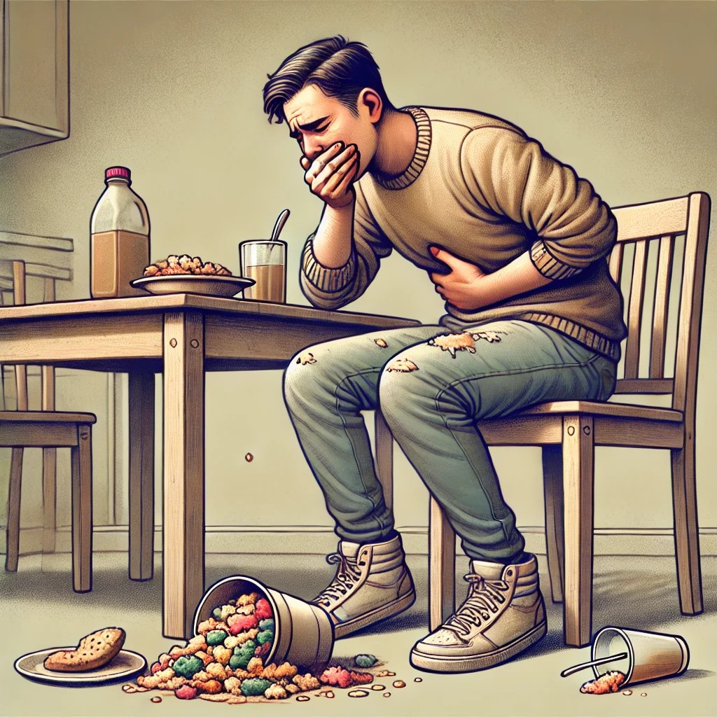 Ilustrasi keracunan.