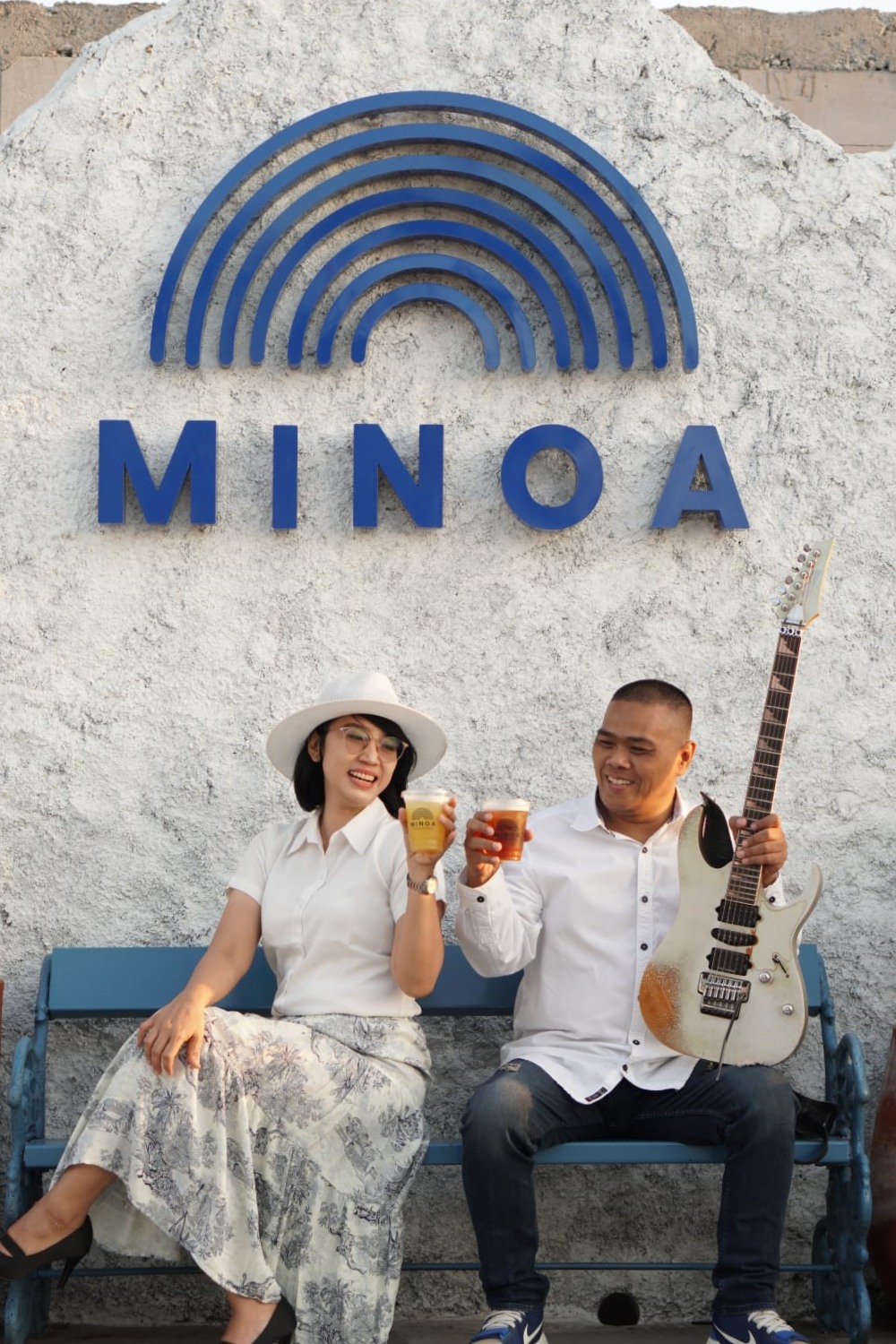 KOLABORASI: Wening Damayanto dan Mr Jepank ciptakan dua lagu khusus Imlek khas Solo.