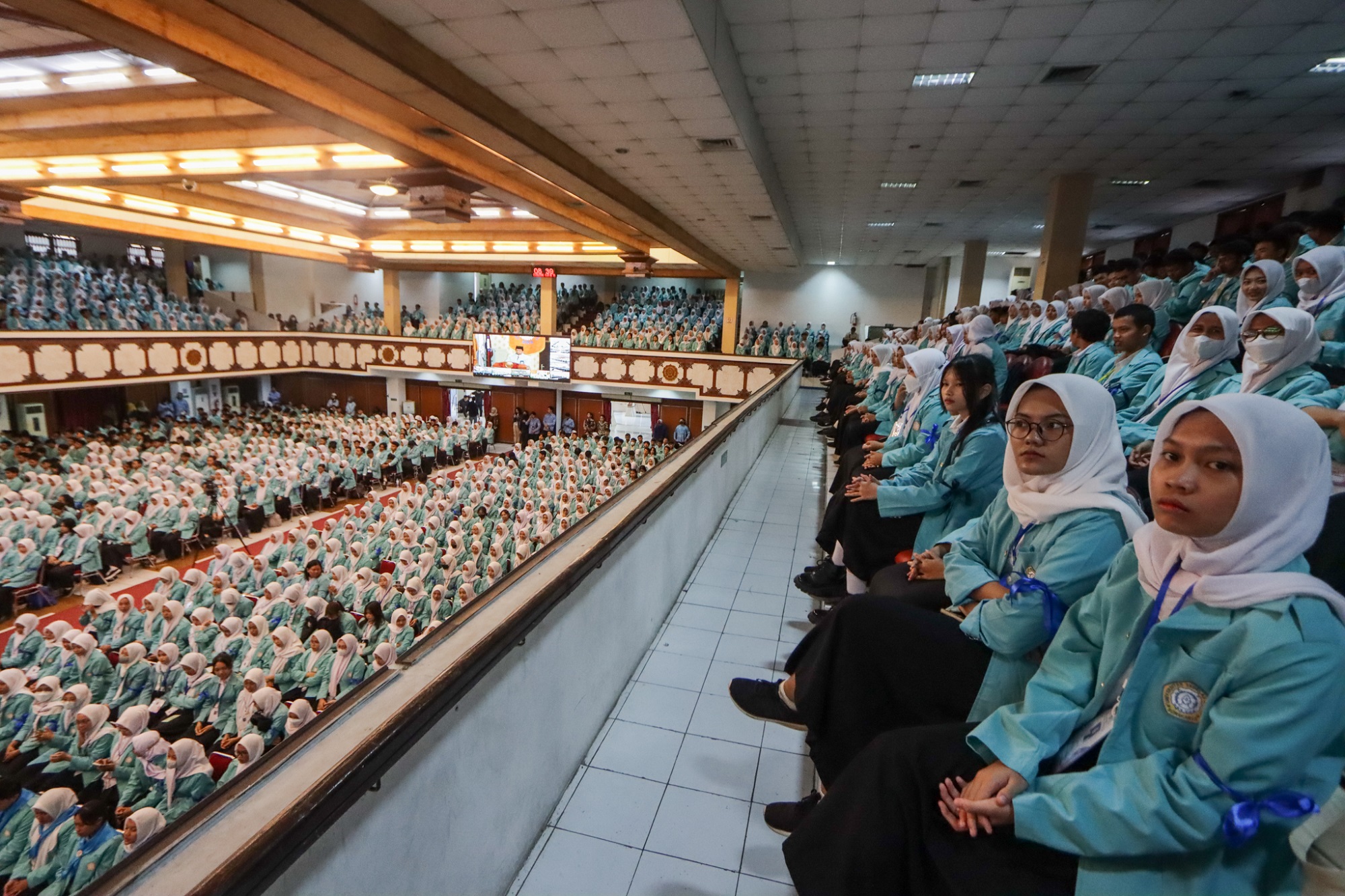 Mahasiswa baru mengikuti PKKMB UNS 2024 lalu (M Ihsan/Radar Soilo)