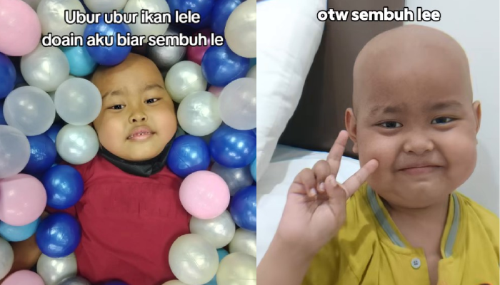 Devin, bocah 6 tahun yang viralk disebut sebagai pemenang sound viral ubur-ubur ikan lele.