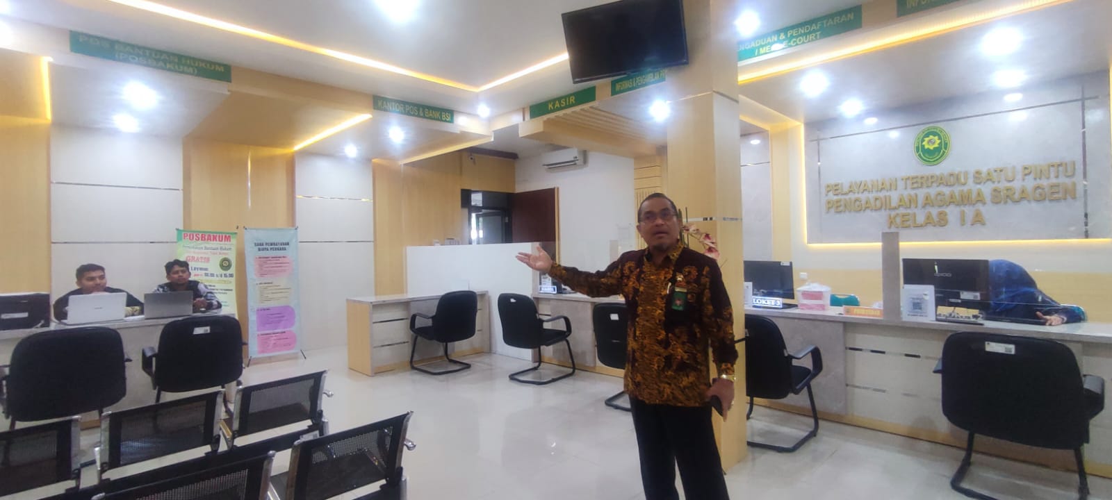 Ketua Pengadilan Agama Sragen Palatua Lubis. (Ahmad Khairudin/Radar Solo)