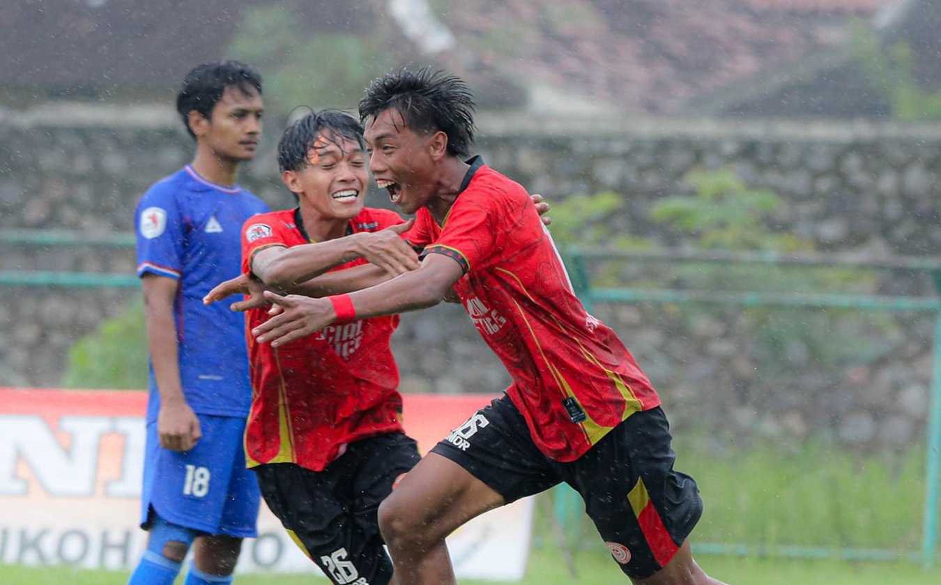 Laga Persiharjo Sukoharjo vs Persika Karanganyar di Stadion Gelora Merdeka (2/2/2025).