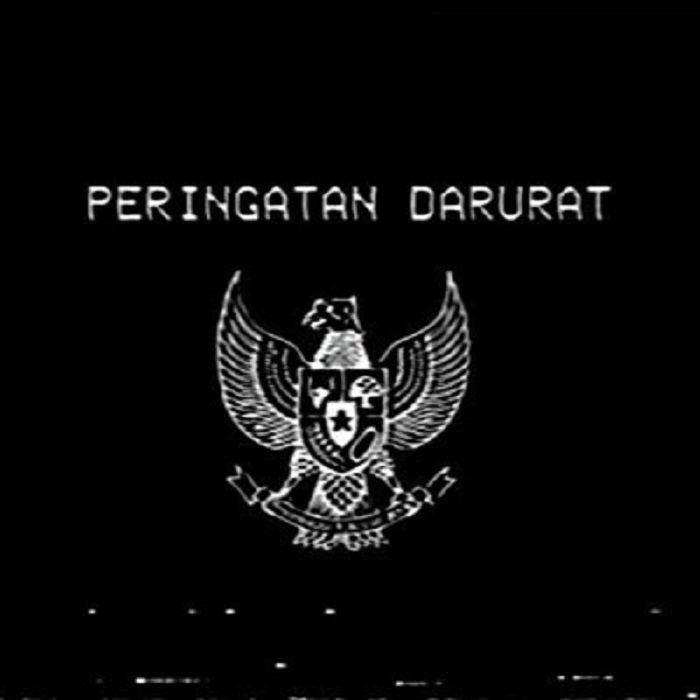Logo Garuda Hitam yang berseliweran di media sosial X.