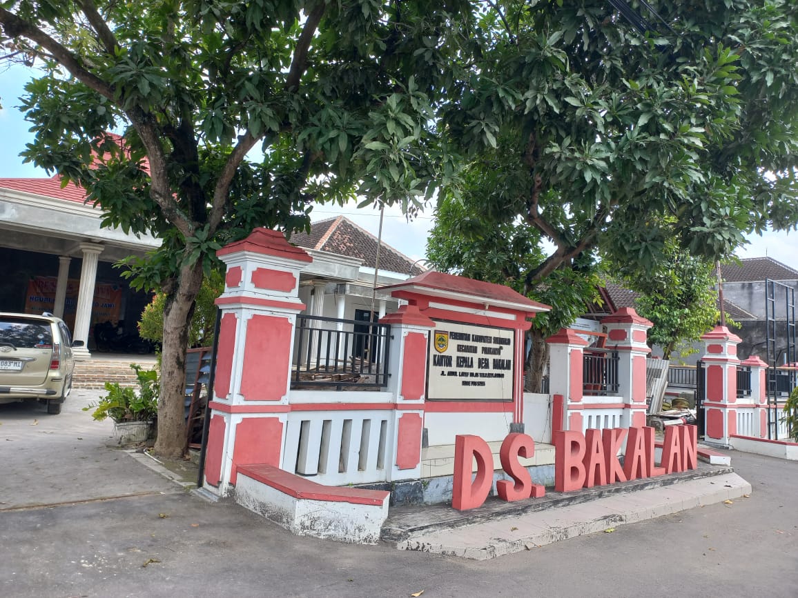 Kantor kepala Desa Bakalan, Polokarto, Sukoharjo. Dana desa senilai Rp 550 juta sempat ditilap oknum bendahara dan telah dikembalikan.