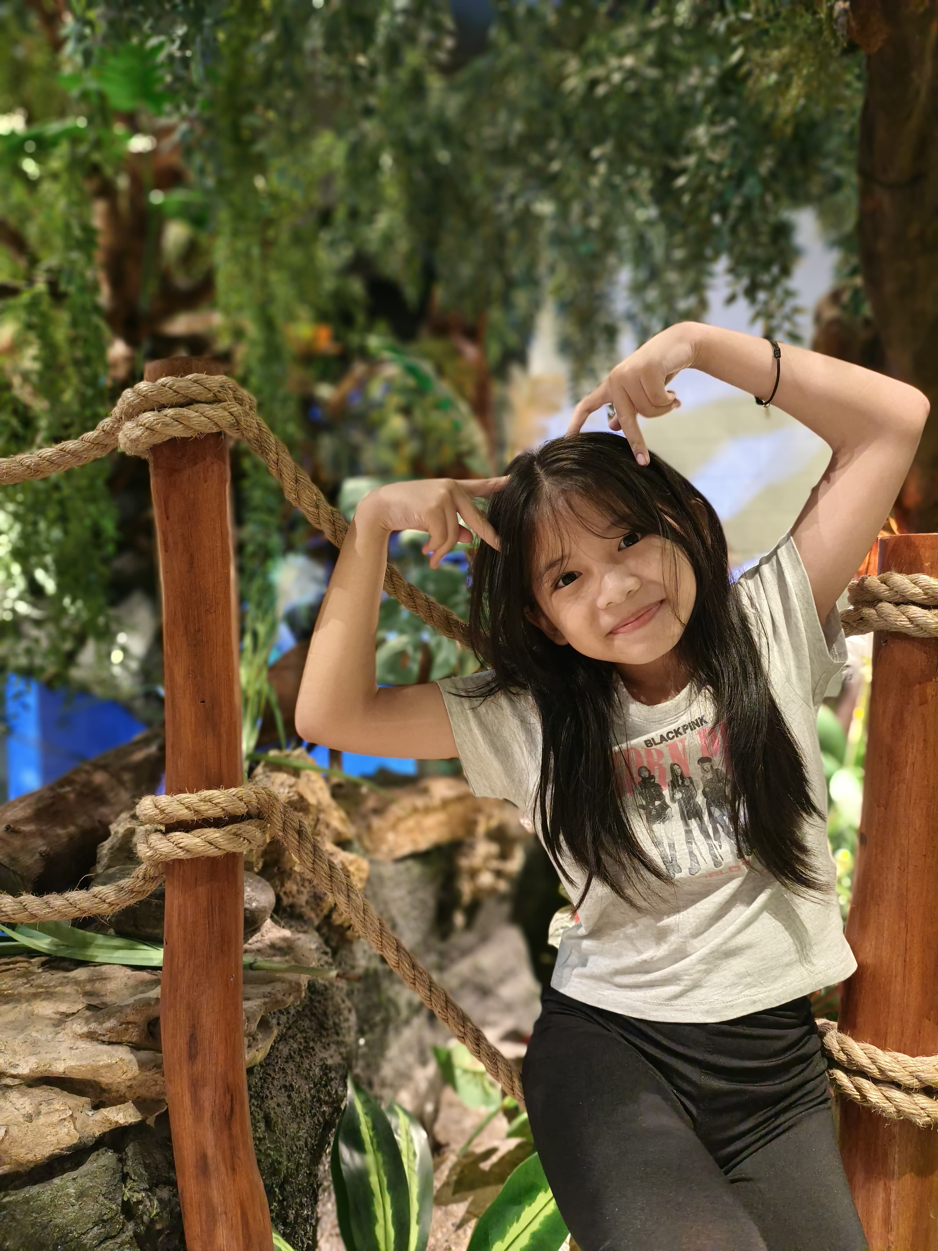 Jasmine Emmanuelle dikenal sebagai kreator konten cilik yang senang membuat video video lucu.