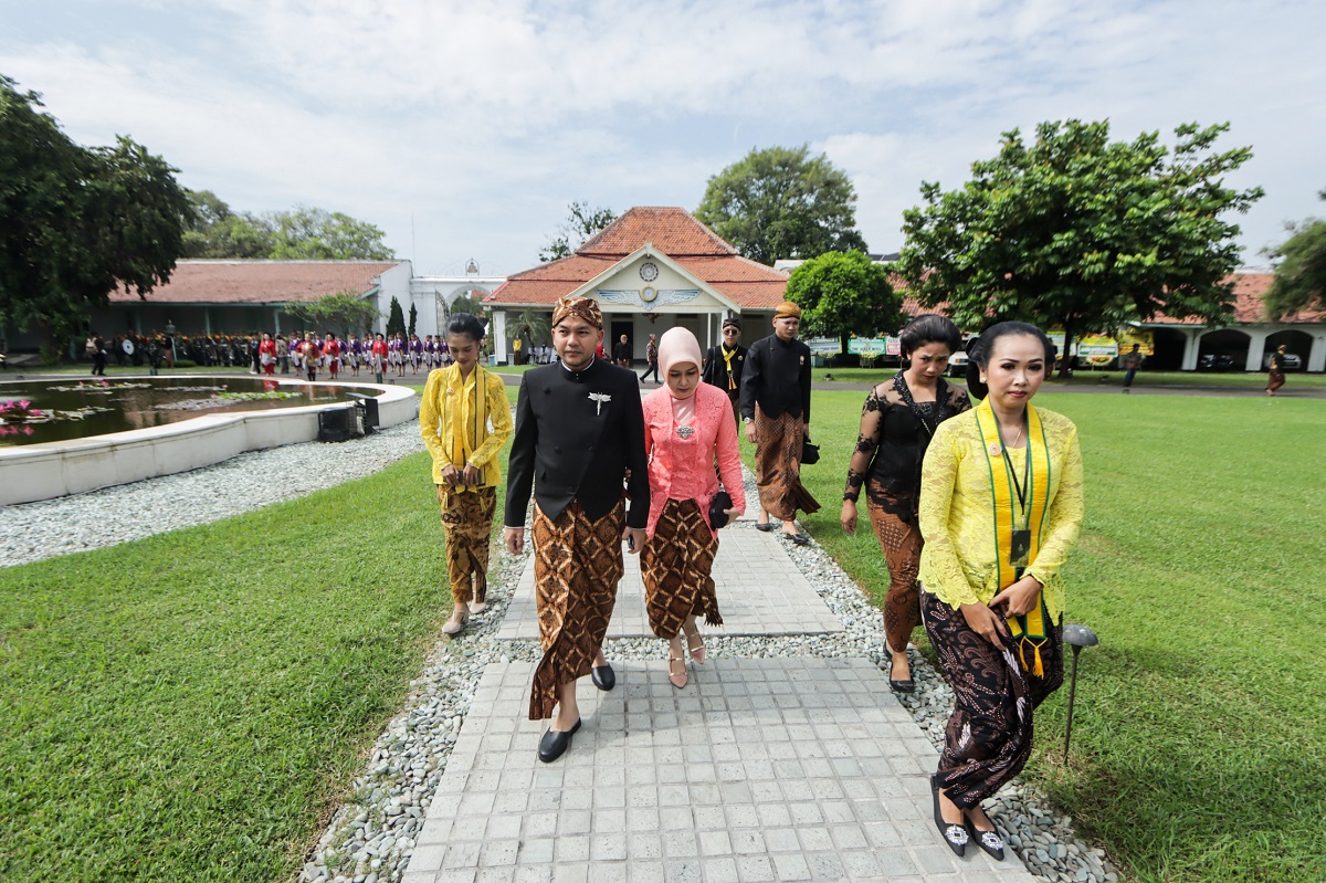 Walikota Solo Terpilih Respati Ardi hadir di Tingalan Jumenengan KGPAA Mangkunegara X.