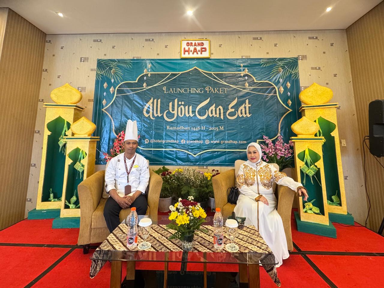 Grand HAP Hotel Solo menghadirkan promo spesial All You Can Eat yang siap menemani waktu berbuka puasa Anda.