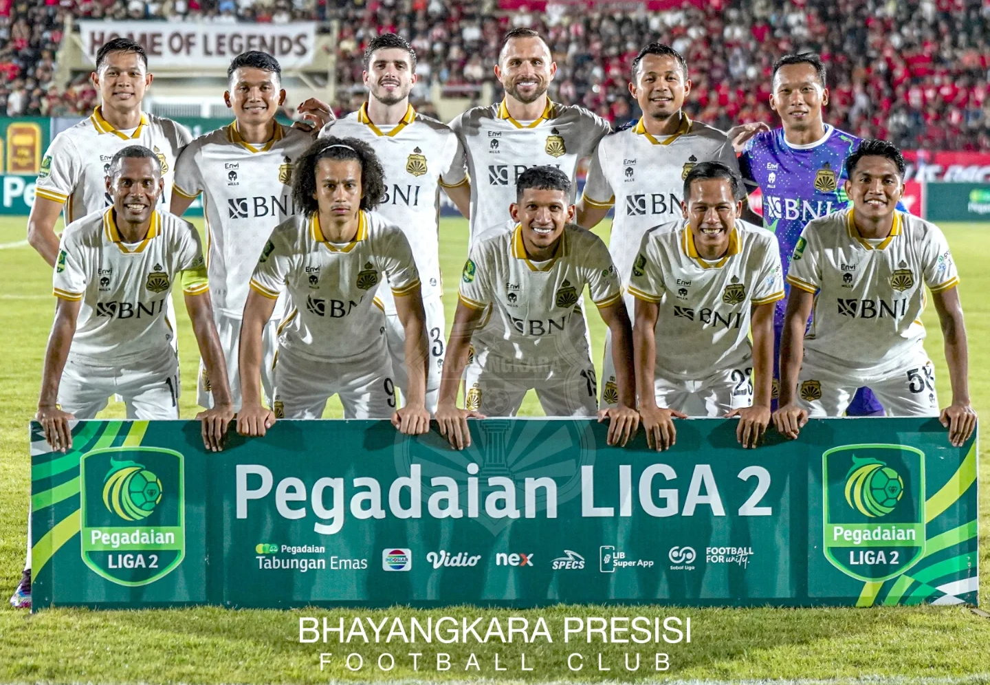 Skuad Bhayangkara FC yang terjun di Liga 2 2024/2025.