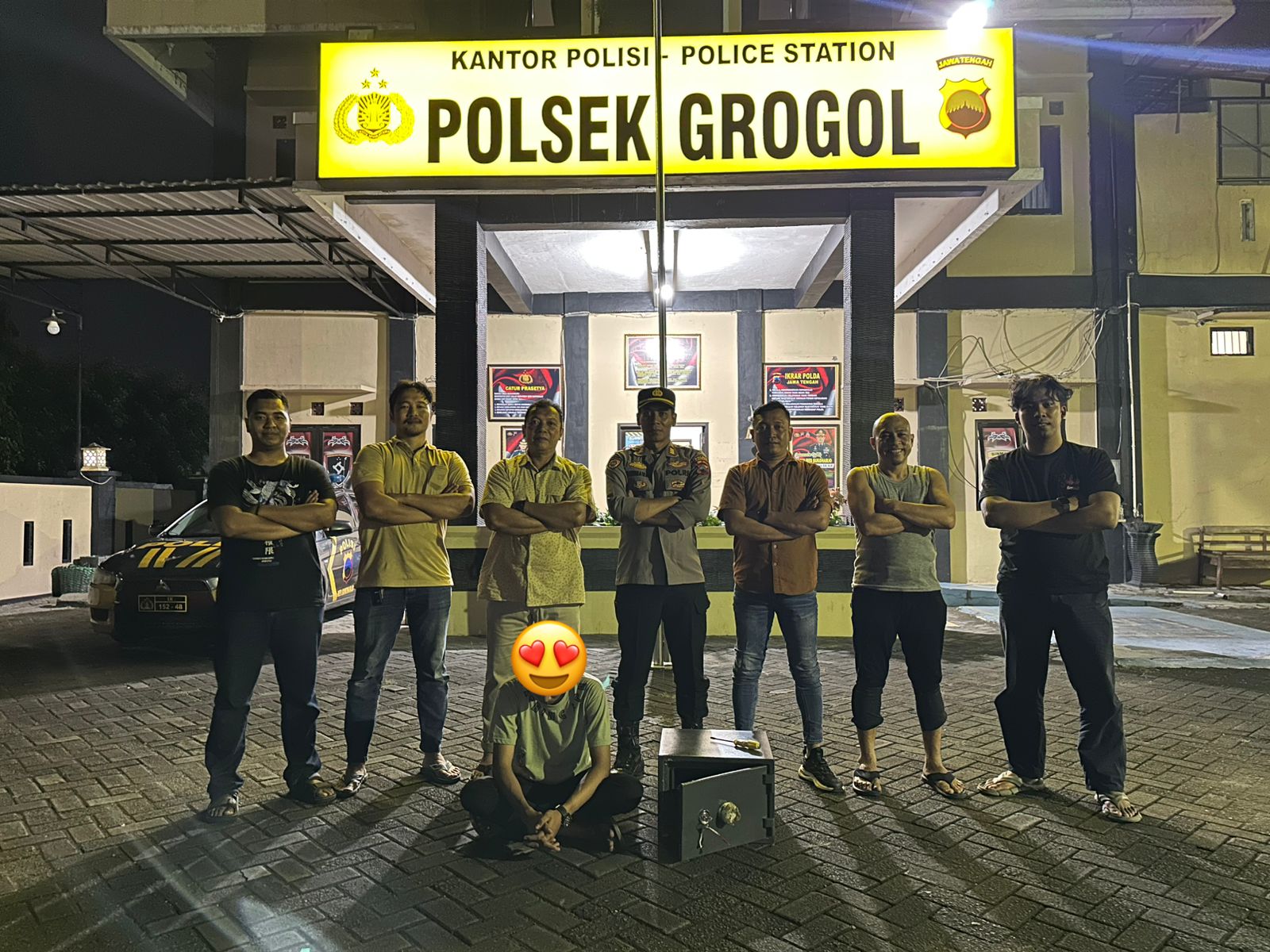 Polsek Grogol mengamankan pelaku dugaan tindak pidana percobaan pencurian dengan pemberatan di Tenant Nasi Goreng di Mall, wilayah Solobaru, Kecamatan Grogol, Sukoharjo.