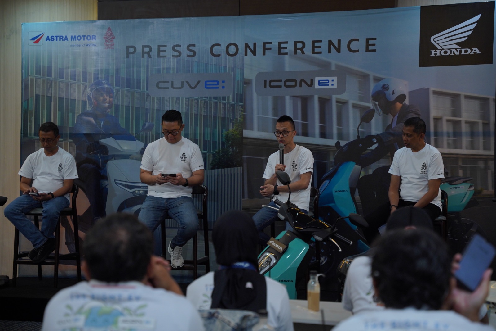 Main Dealer Astra Motor Jateng resmi meluncurkan Honda ICON e: dan Honda CUV e: dalam Regional Public Launching tersebut digelar di Atrium Pakuwon Mall Solo Baru, 13&ndash;14 Februari 2025.