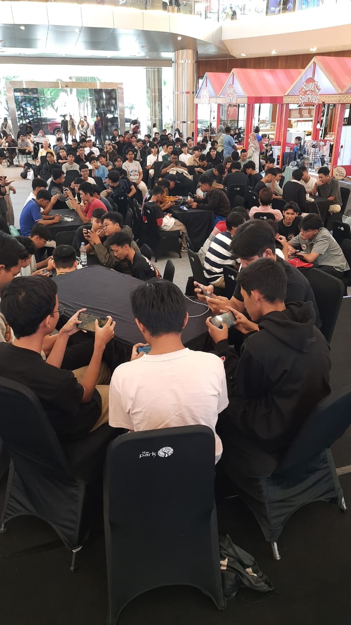 Turnamen Esports Mobile Legends Piala Bupati Sukoharjo 2025 resmi digelar di Atrium Hall The Park Mall Solobaru, Jumat-Minggu (14-16/2/2025).