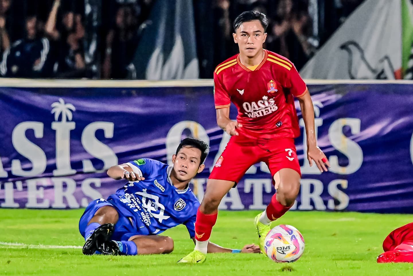 Laga Persijap Jepara vs PSPS Pekanbaru di Stadion Gelora Bumi Kartini (25/2/2025).