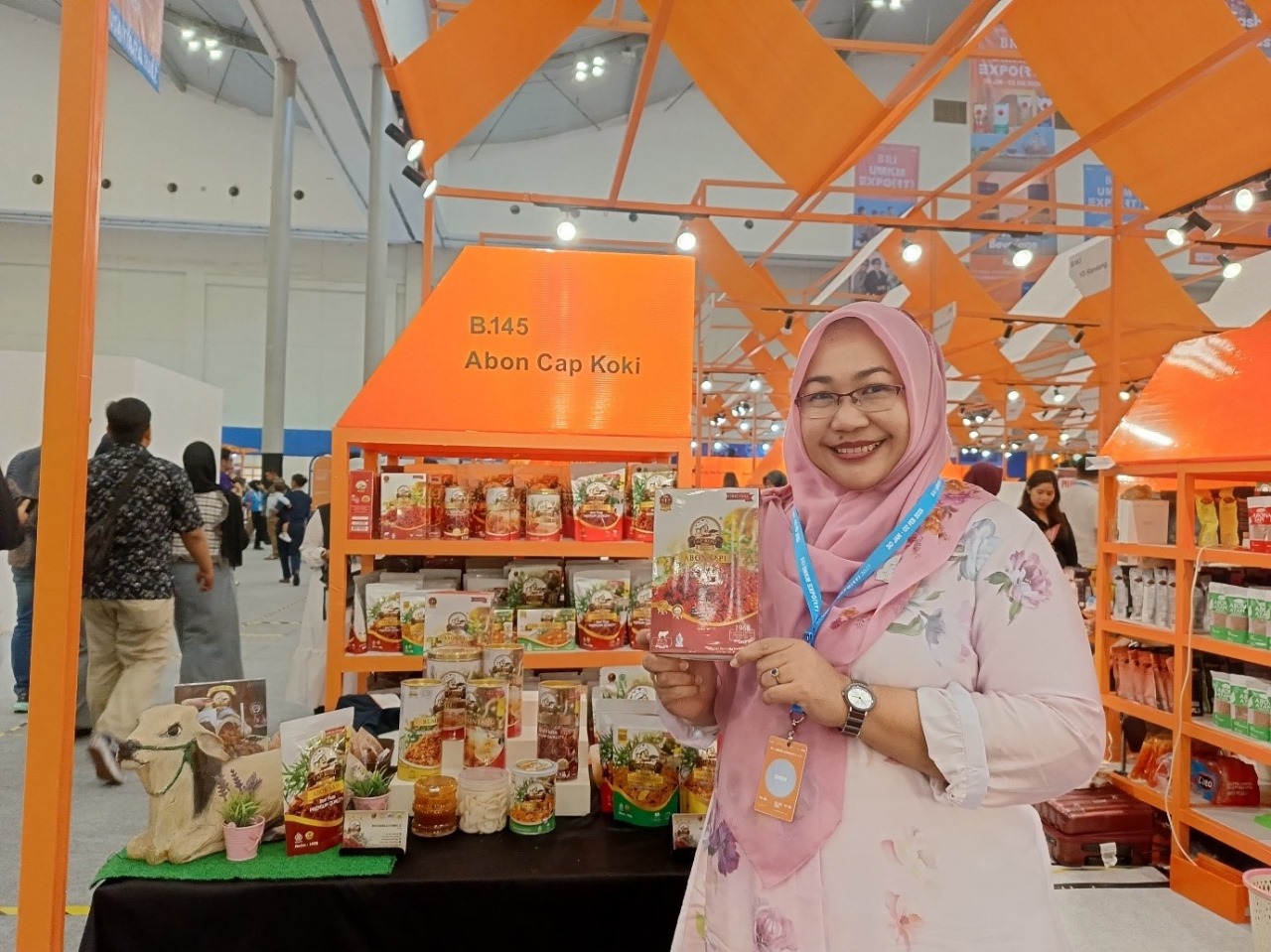 Abon Cap Koki menembus pasar global, termasuk ke Malaysia, Singapura, dan Amerika Serikat.
