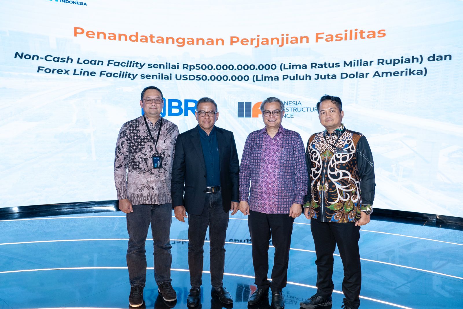 BRI salurkan fasilitas kredit senilai Rp500 miliar kepada PT Indonesia Infrastructure Finance untuk memperkuat kapasitas pendanaan proyek-proyek strategis nasional.
