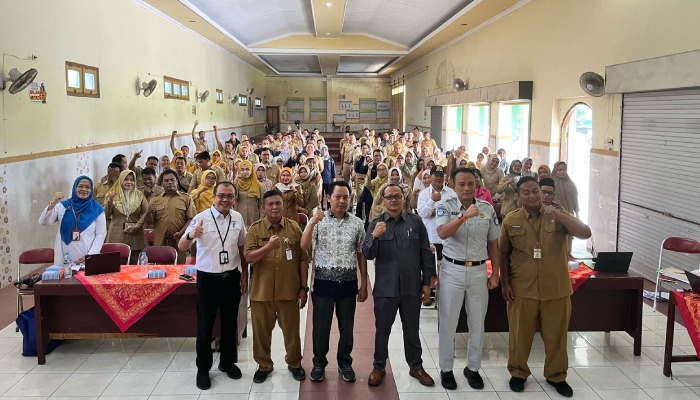 BPJS Kesehatan Cabang Boyolali gelar sosialisasi di aula Balai Desa Sumberejo, Kecamatan Klaten Selatan.