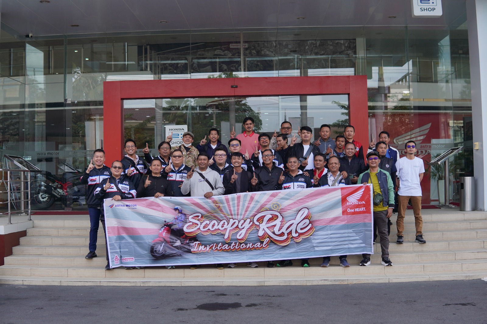 Kegiatan yang diinisiasi oleh Astra Motor Jawa Tengah bersama 145 jaringan dealer Honda ini menyasar konsumen loyal motor Scoopy yang tersebar di 22 kabupaten/kota.