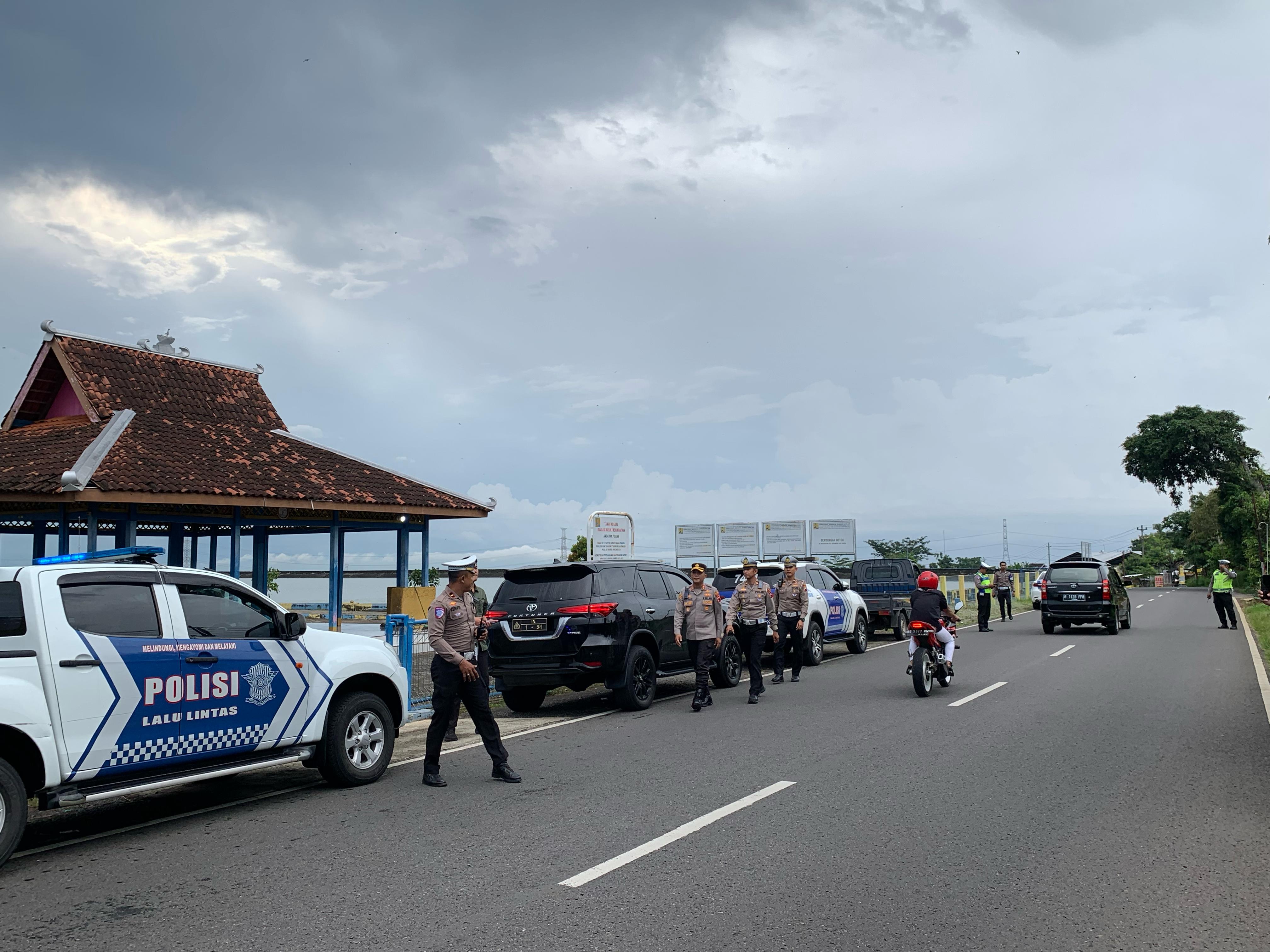 Polres Sragen giatkan patroli untuk menjaga Kamtibmas.