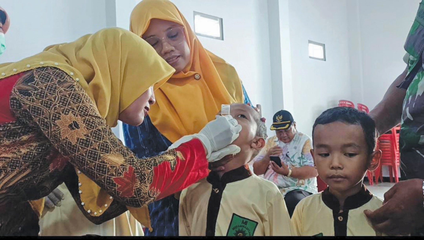 PEDULI ANAK: Imunisasi sangat penting untuk melindungi anak dari penyakit.
