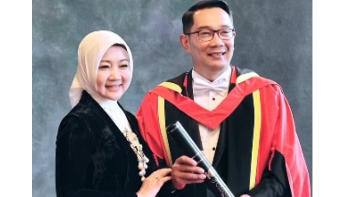 Ridwan Kamil dan Atalia Praratya.